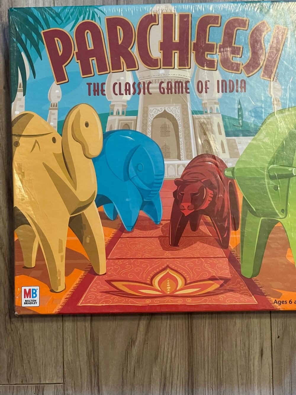 Parcheesi Milton Bradley Hasbro Classic Game of India Board Game Shrink Wrapped
